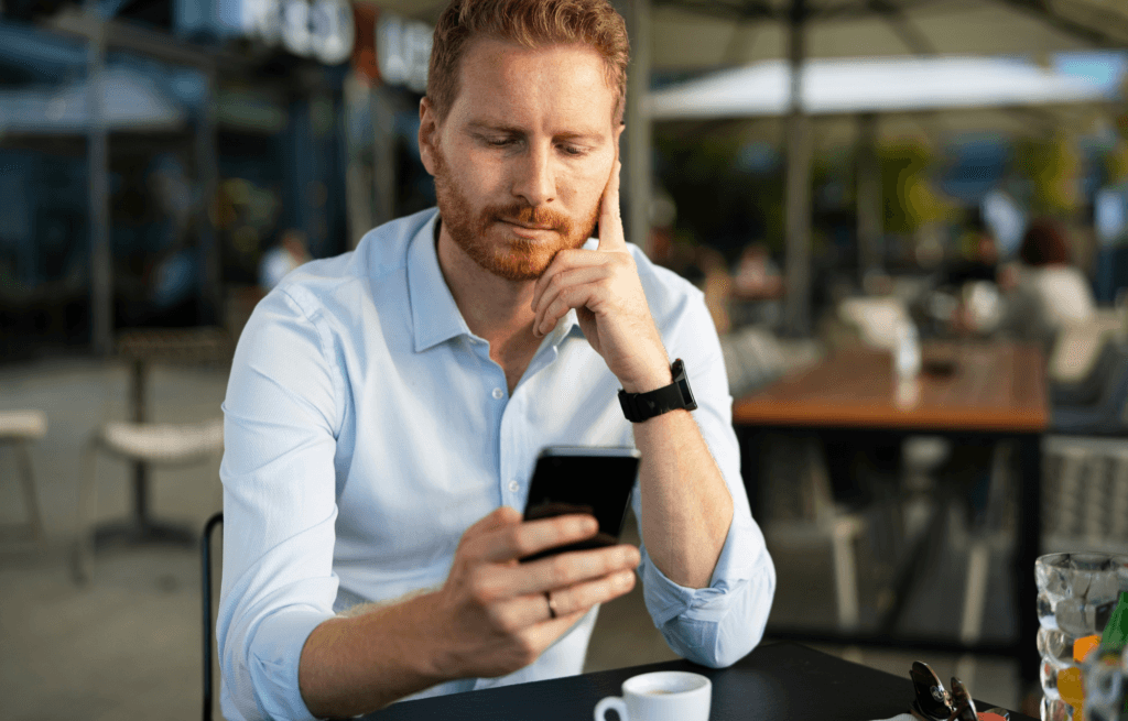 l'accessibilité numerique - recherche sur téléphone