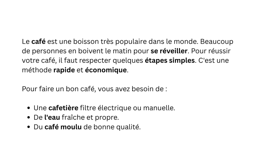exemple de simplification